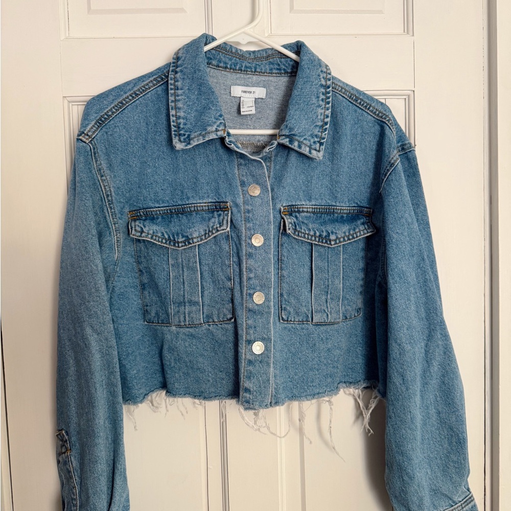 Forever 21 Light Blue Denim Jacket